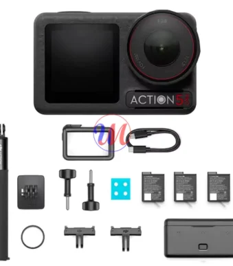 DJI Action 5 Pro camera with accessories