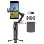 DJI smartphone gimbal stabilizer with accessories