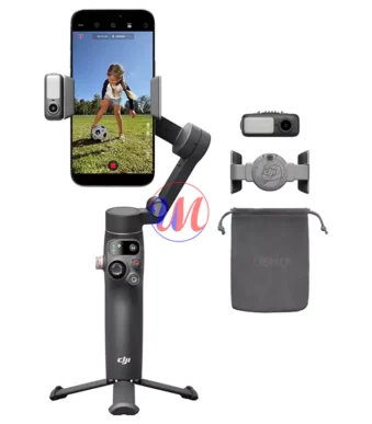 DJI smartphone gimbal stabilizer with accessories
