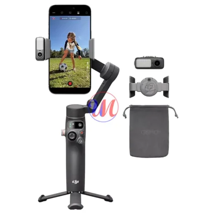 DJI smartphone gimbal stabilizer with accessories