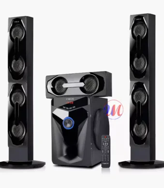 ENKOR home theater speaker system with subwoofer