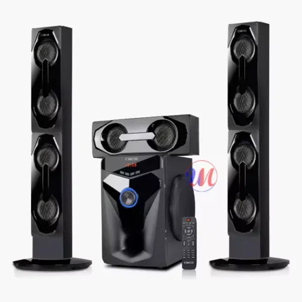 ENKOR home theater speaker system with subwoofer