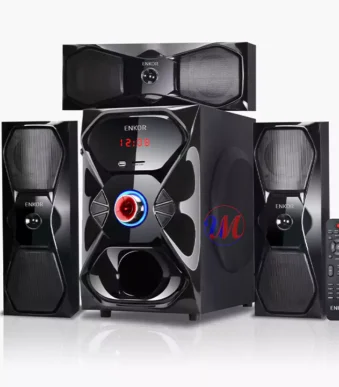 Enkor home theater speaker system with remote