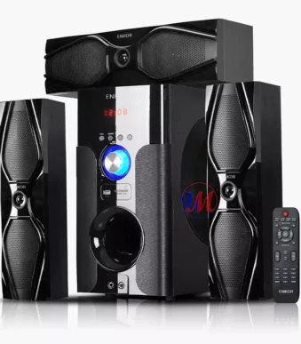ENKOR home theater speaker system with remote