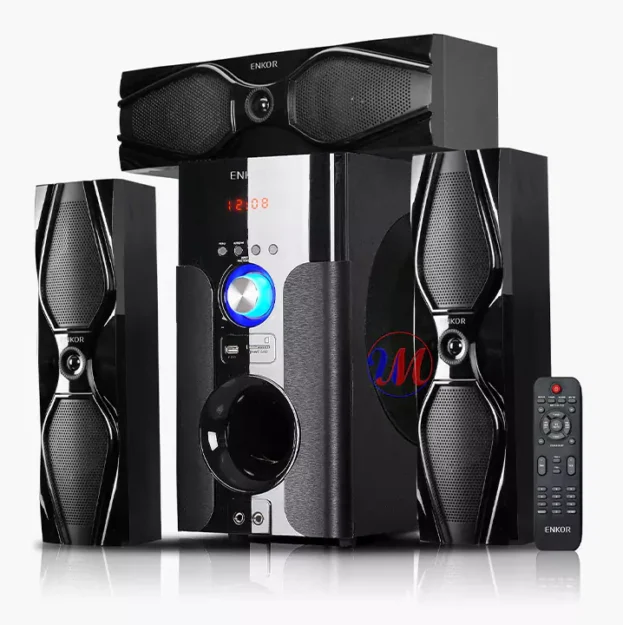ENKOR home theater speaker system with remote