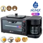 NUNIX BE-12 12L oven with coffee maker