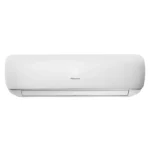 White Hisense wall-mounted air conditioner unit