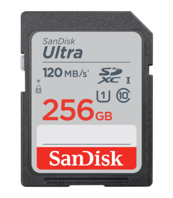 SanDisk Ultra 256GB SDXC memory card