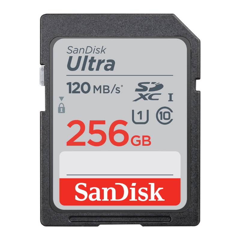 SanDisk Ultra 256GB SDXC memory card