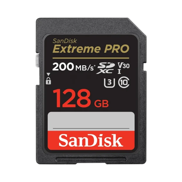 SanDisk Extreme PRO 128GB SDXC memory card