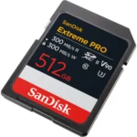 SanDisk Extreme PRO 512GB SD memory card