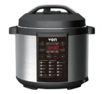 VON electric pressure cooker with digital control panel