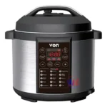 Stainless steel electric pressure cooker with digital display
