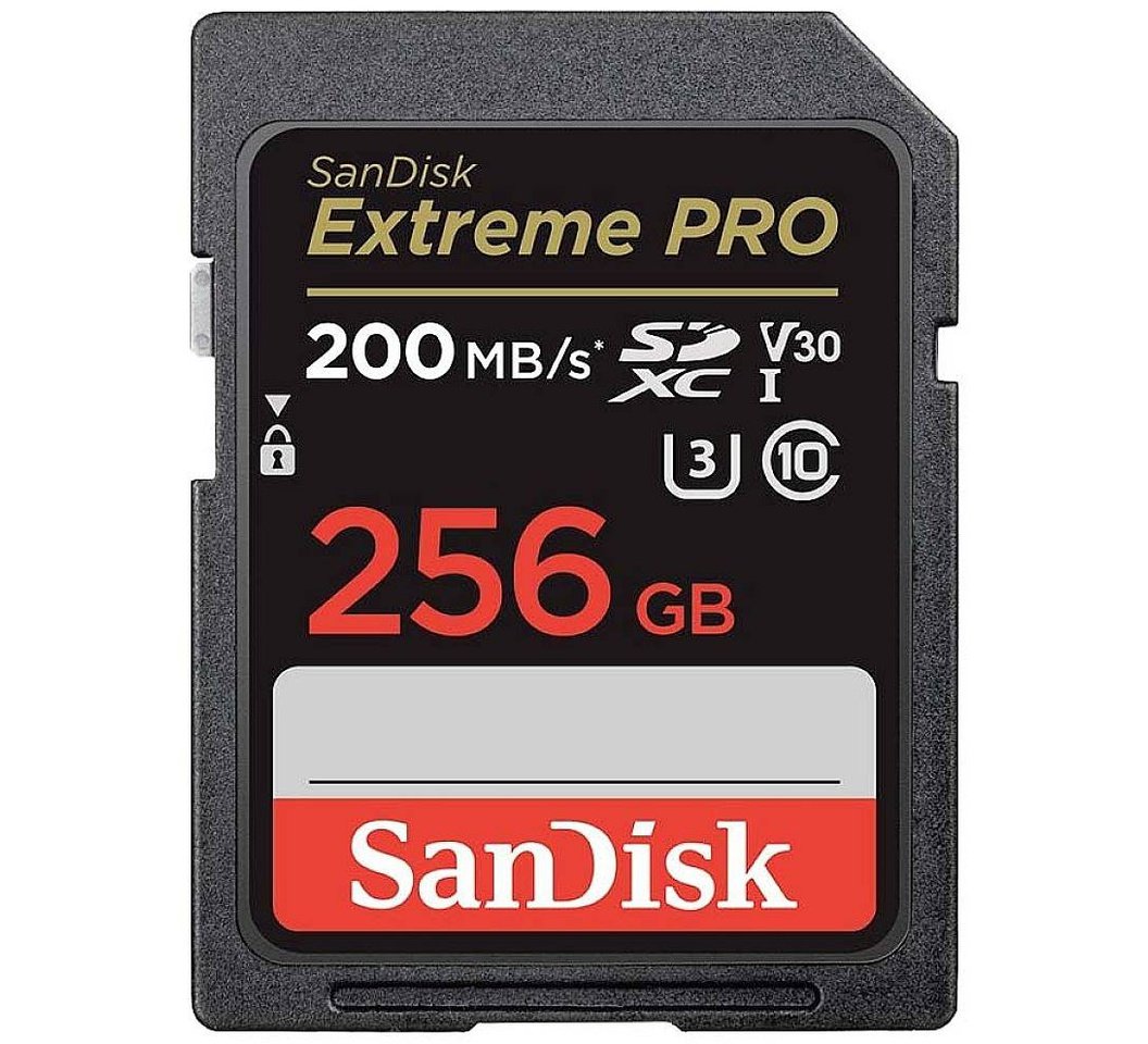 SanDisk Extreme PRO 256GB SDXC memory card