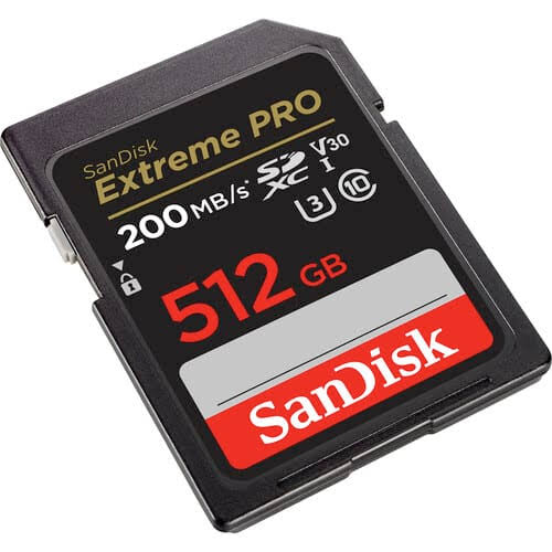 SanDisk Extreme PRO 512GB SD card