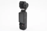 Handheld gimbal camera with built-in touchscreen