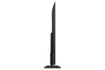Side view of ultra-thin flat-screen TV