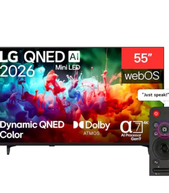 LG QNED 55-inch Mini LED smart TV