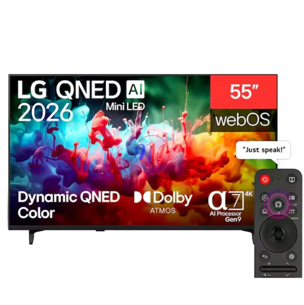 LG QNED 55-inch Mini LED smart TV