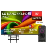 LG 75-inch Nano 4K UHD AI TV