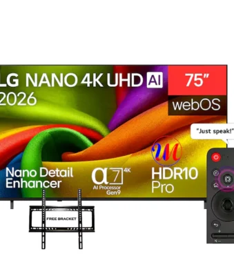 LG 75-inch Nano 4K UHD AI TV