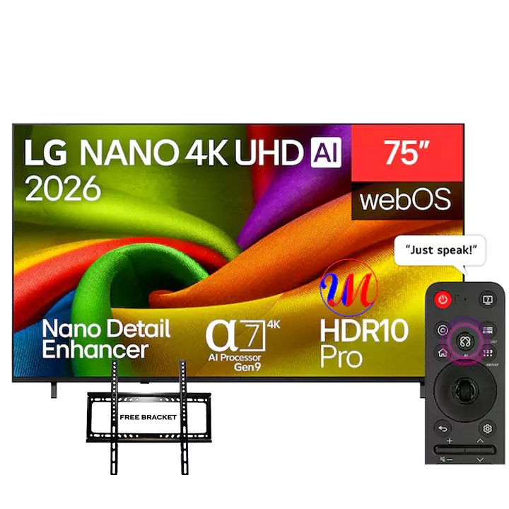 LG 75-inch Nano 4K UHD AI TV
