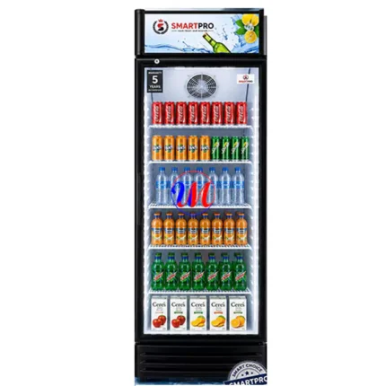 SmartPro 330L SV-450 Vertical Showcase/Beverage Cooler