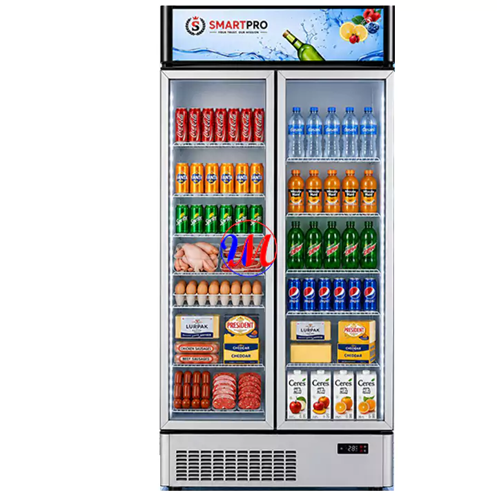 SmartPro 450L SV-600 Vertical Showcase/Beverage Cooler