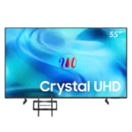 55-inch Crystal UHD television with free wall bracket