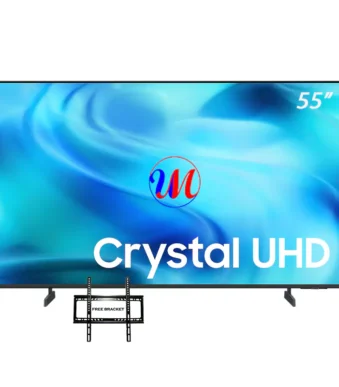55-inch Crystal UHD television with free wall bracket