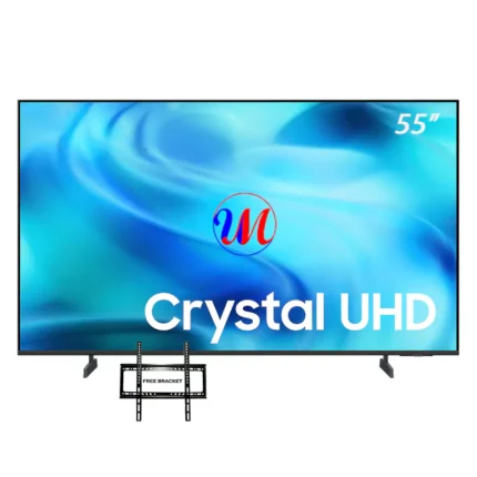 55-inch Crystal UHD television with free wall bracket