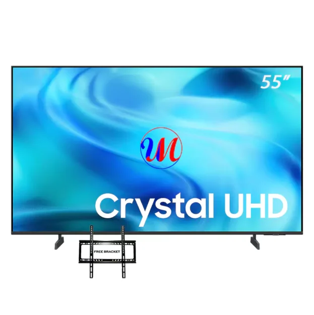 55-inch Crystal UHD television with free wall bracket
