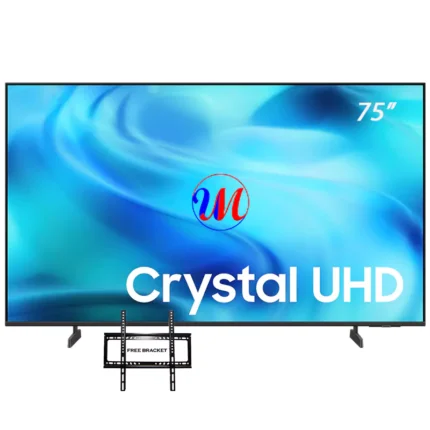 75-inch Crystal UHD television with free wall bracket